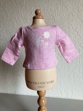 American Girl Snow Pretty Top
